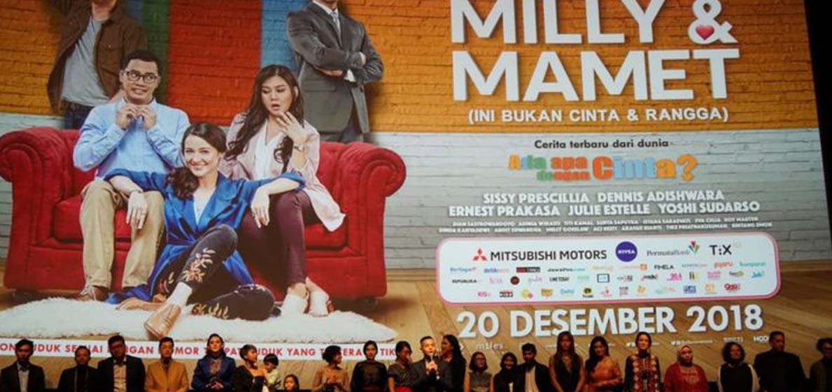 Mitsubishi Xpander dan Pajero ikut main film Milly & Mamet - Toko Mobil