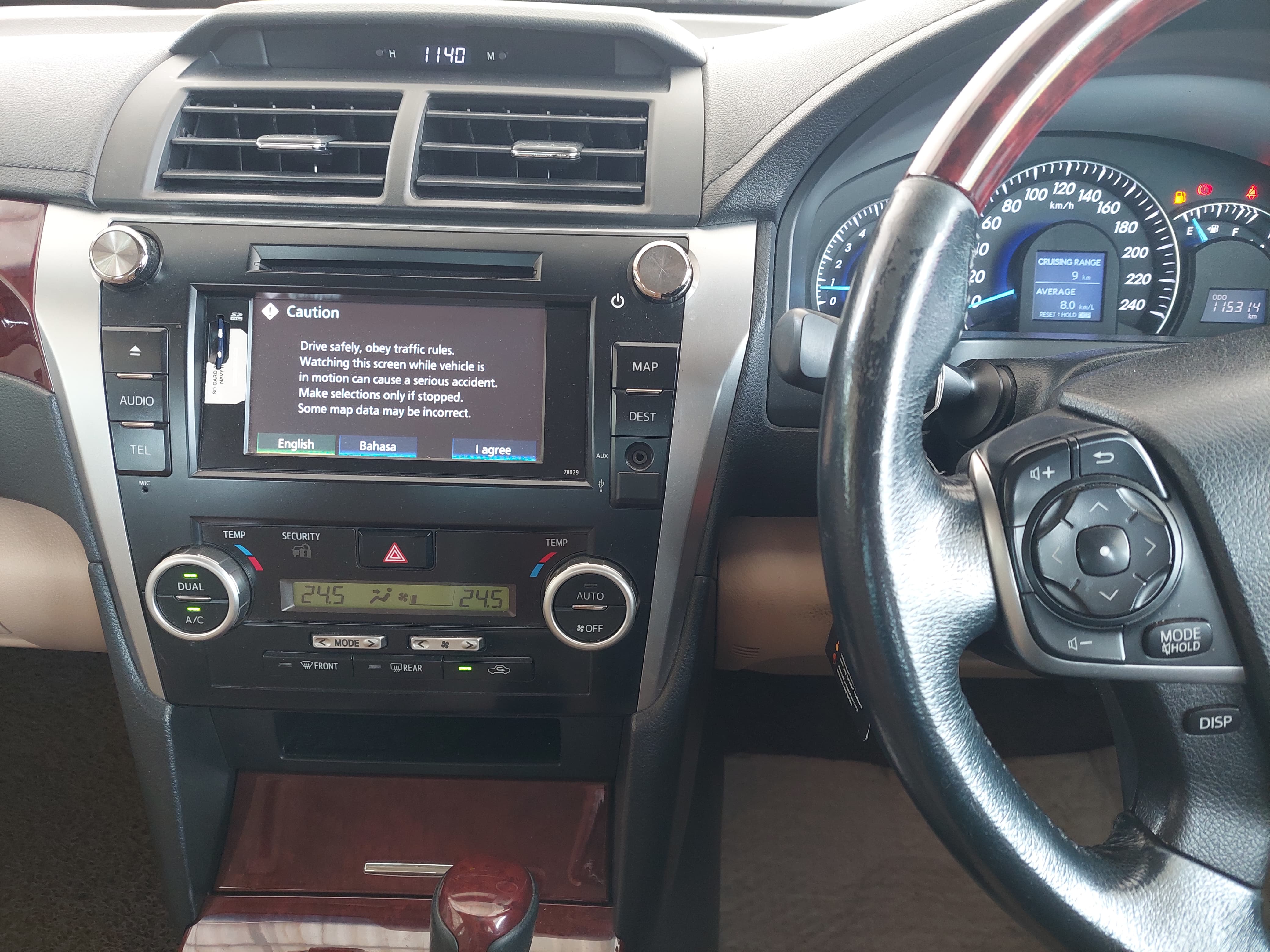 2014 Toyota Camry V 2.5 A/T (CBU)